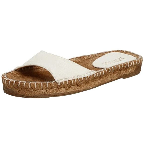 Ralph Lauren NEW Womens Suede Leather Mule Slide Espadrille SlipOn Arch Support - Picture 2 of 12
